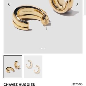 Jennifer Fisher Gold Hoop Earrings